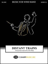 Distant Trains Concert Band sheet music cover